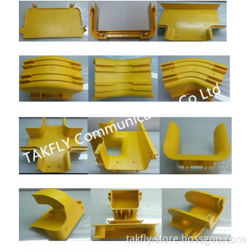 Data Center 45 Degree Fiber Optic Cable Ducting/Raceway